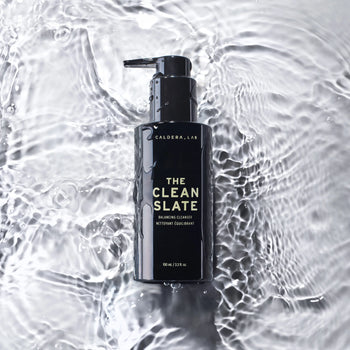 The Clean Slate, Balancing Cleanser, in splashing water