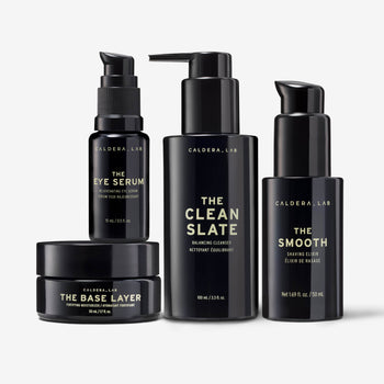 The Smooth Start products on a light gray background