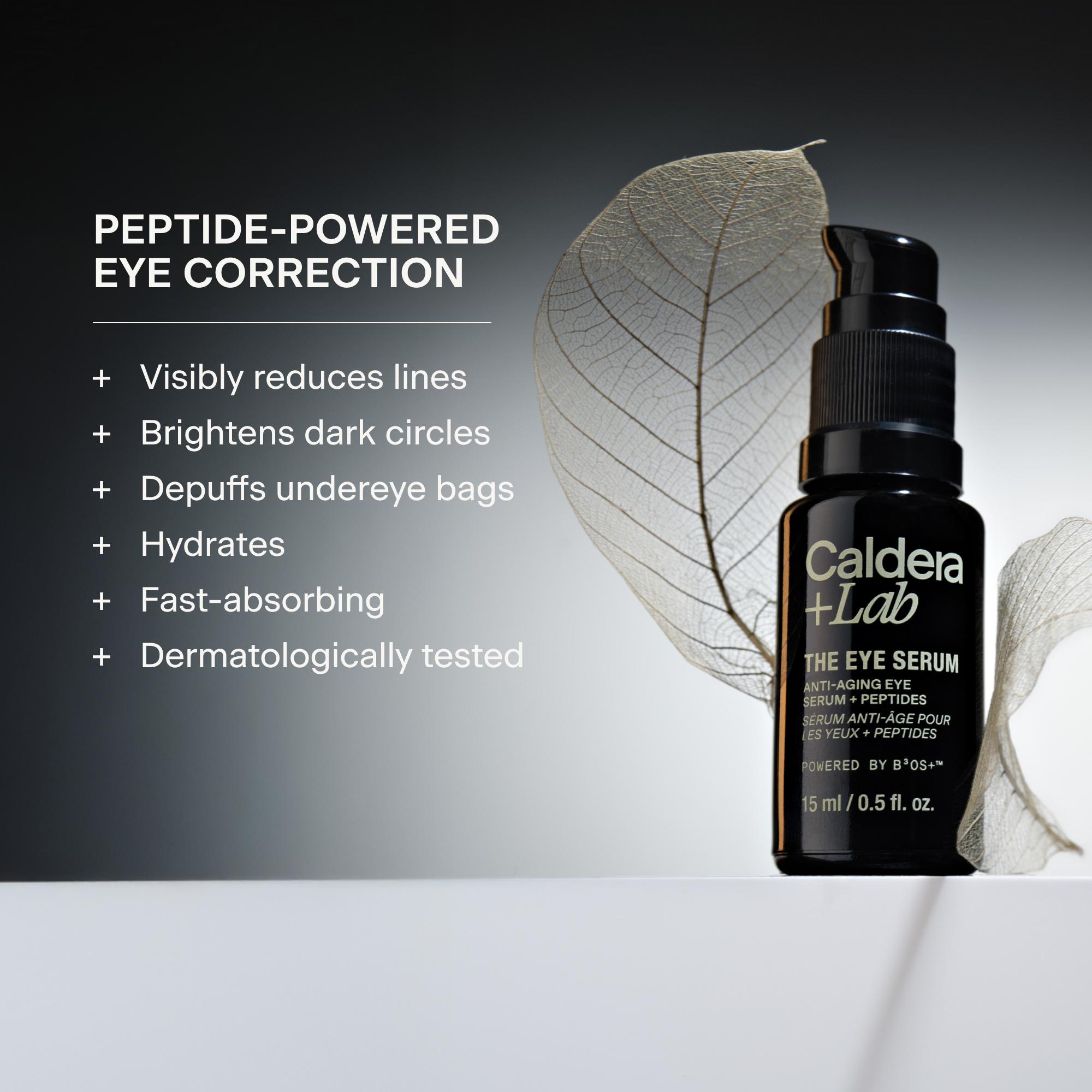Benefits of The Eye Serum: Peptide-Powered Eye Correction