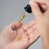 Man applying The Good rich facial serum